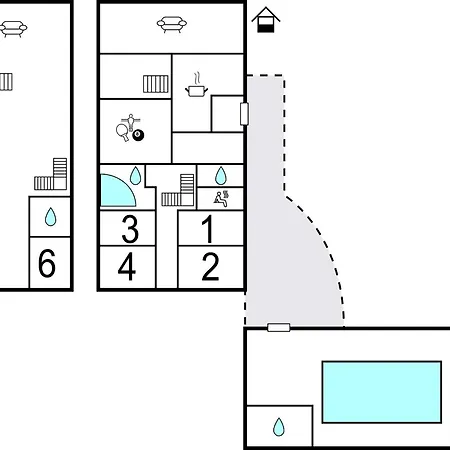 Vakantiehuis Beautiful In With Sauna Bredebro